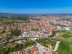 Valjevo panorama centar grada