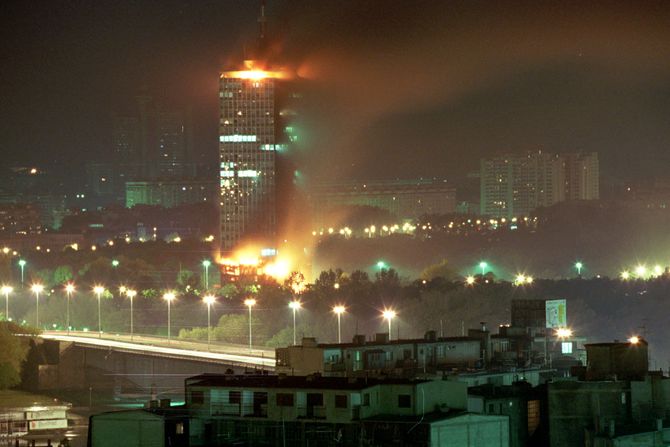 NATO bombardovanje Jugoslavije, Srbije