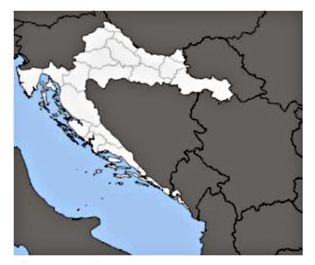 Joško Klisović i ”karta Hrvatske” Joško Klisović i ”karta Hrvatske”