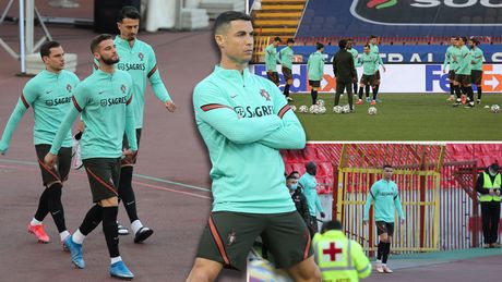 Fudbal, reprezentacija Portugalija, trening, Kristijano Ronaldo