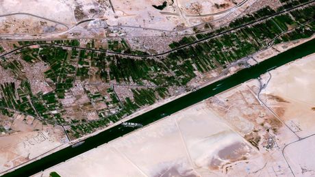 Suecki kanal, blokada