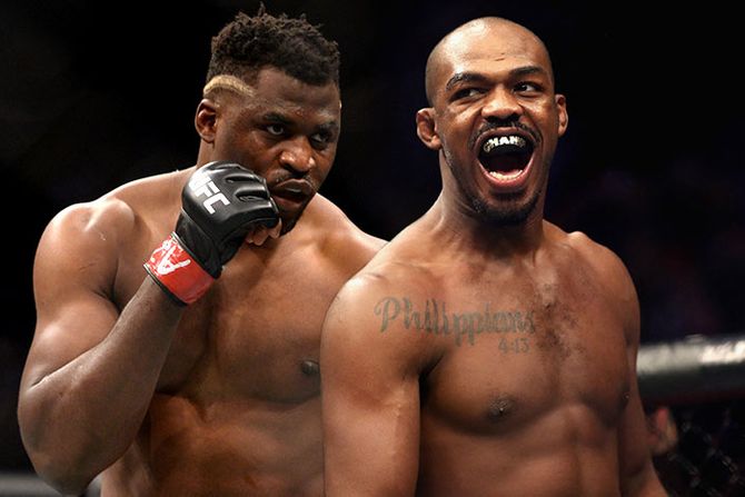 Francis Ngannou, Jon Jones