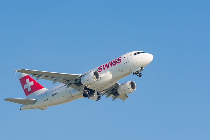 Swiss International Air, avion kompanije Svis