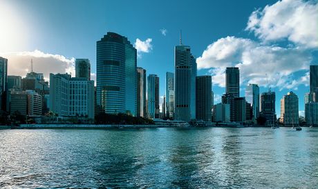 Brizbejn, panorama centar grada, Brisbane Brizbejn, panorama centar grada, Brisbane