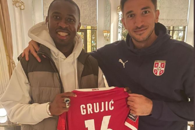 Mamadu Mbođ i Marko Grujić Mamadu Mbođ i Marko Grujić
