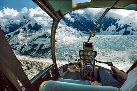 helikopter zaleđena Aljaska