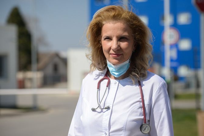 Aleksandra Pavlović Marković, poslanik SPS, lekar, doktor, kovid bolnica Batajnica