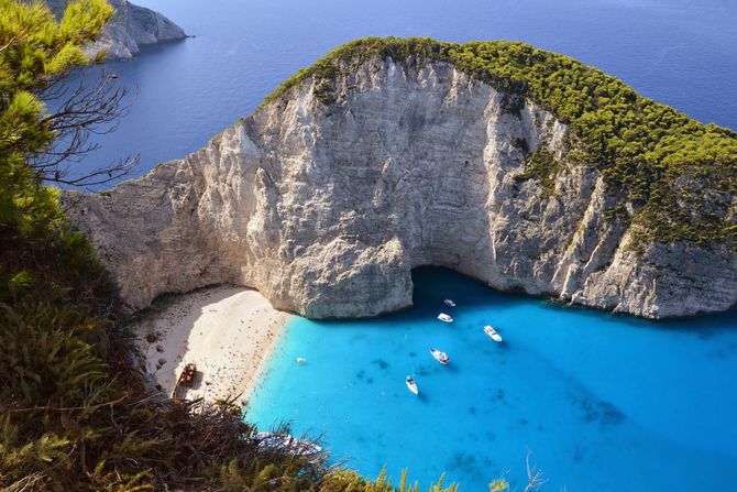 Plaža Navagio, Ostrvo Zakintos, Grčka