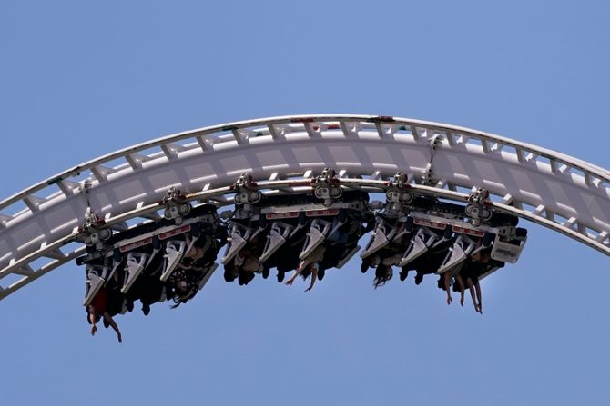 Tobogan, zabavni luna park