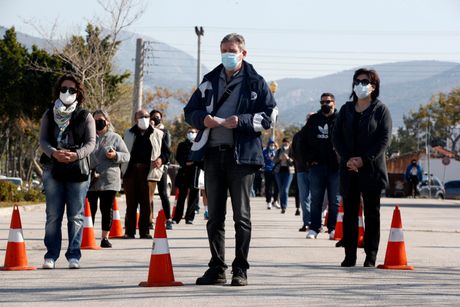 Vakcina testovi koronavirus Atina Grčka