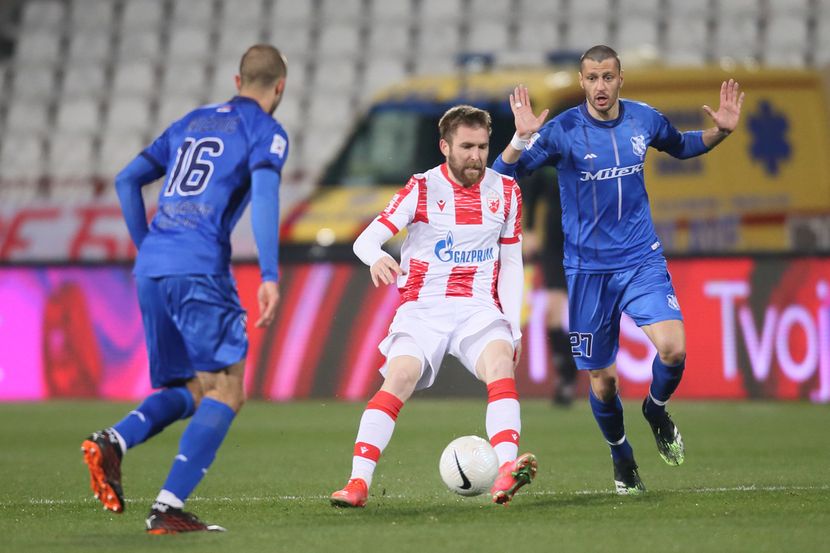 KRAJ: Crvena zvezda - Radnički Niš 2:0, Ben rešio pitanje pobednika (VIDEO)