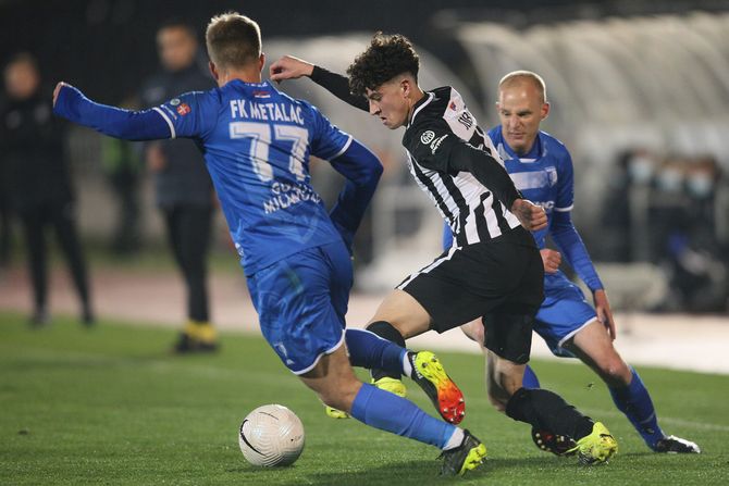 Fudbal FK Partizan - FK Metalac