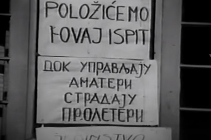 Studentski protest u Jugoslaviji 1968