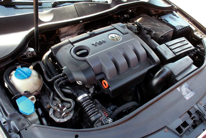 Volkswagen Passat 2007 TDI engine, Vokslwagen TDI motor