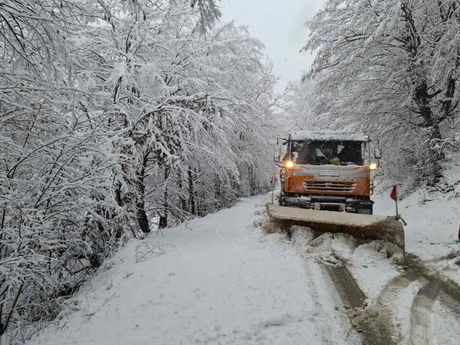 Sneg, Zapadna Srbija