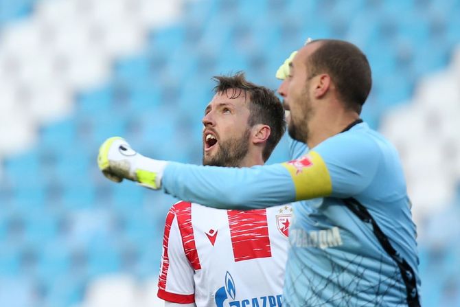 FK Crvena zvezda, Milan Borjan, Nemanja Milunović