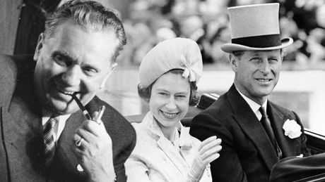 Josip Broz Tito, kraljica Elizabeta II i Princ Filip