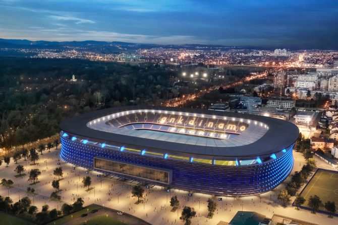 Dinamo Zagreb budući izgled stadiona