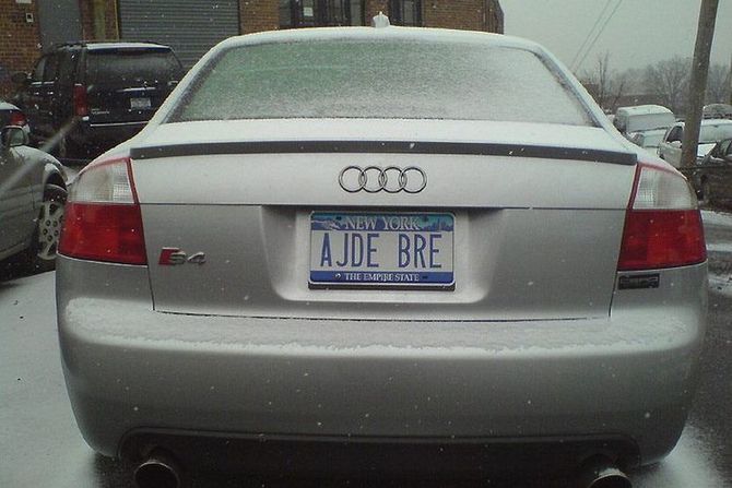 audi, tablice, njujork, ajde bre audi, tablice, njujork, ajde bre