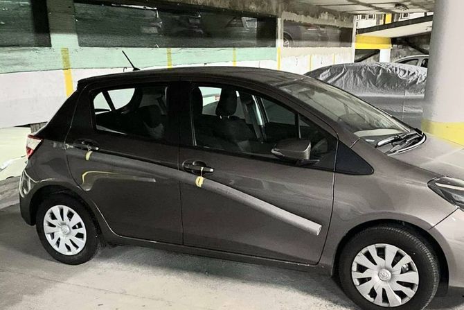 tojota jaris, zaštita od grebanja tojota jaris, zaštita od grebanja