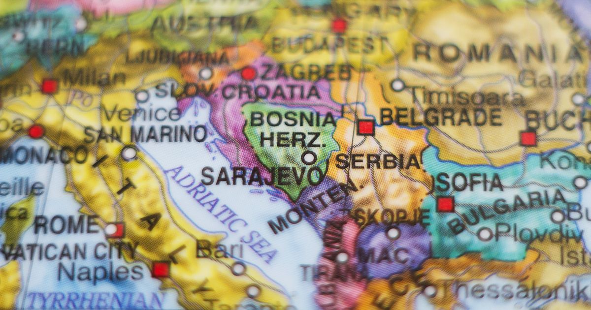 Stara mapa Balkana izazvala žestoku raspravu: 