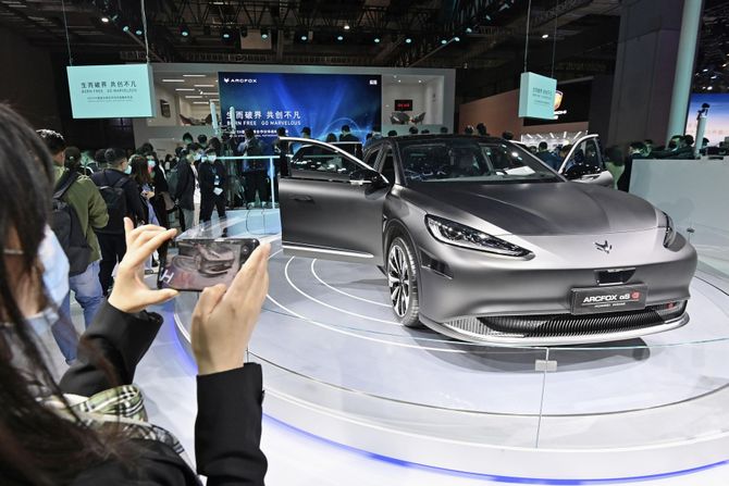 Huawei HI intelligent automotive, Arcfox Alpha S Huawei HI intelligent automotive, Arcfox Alpha S