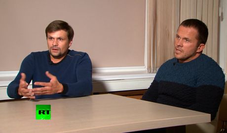 Ruslan Boshirov Alexander Petrov trovanje Sergej Skripal