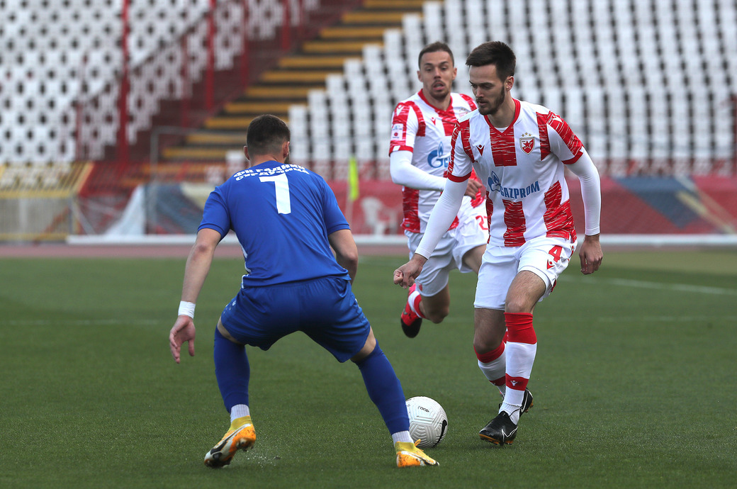 KRAJ: Crvena zvezda - Radnik 2:1