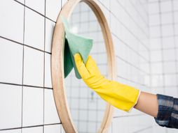 Čišćenje, ogledalo, kupatilo