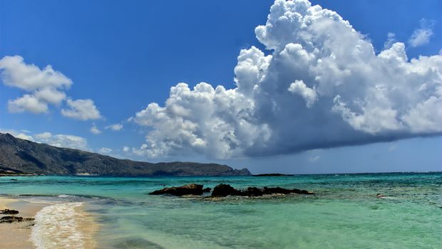 Plaža Elafonisi, ostrvo Krit