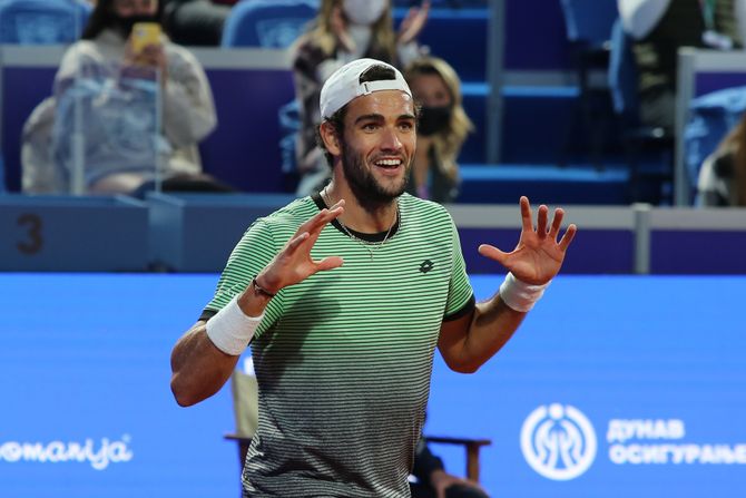 Serbia Open Beograd, Matteo Berrettini