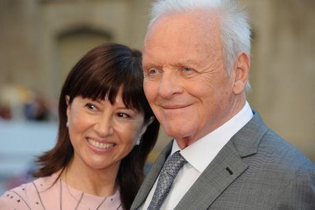 Stella Arroyave, Anthony Hopkins Stella Arroyave, Anthony Hopkins