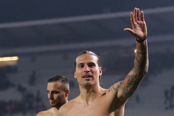 Aleksandar Prijović, tetovaža Aleksandar Prijović, tetovaža