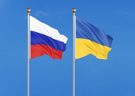 Rusija Ukrajina zastave