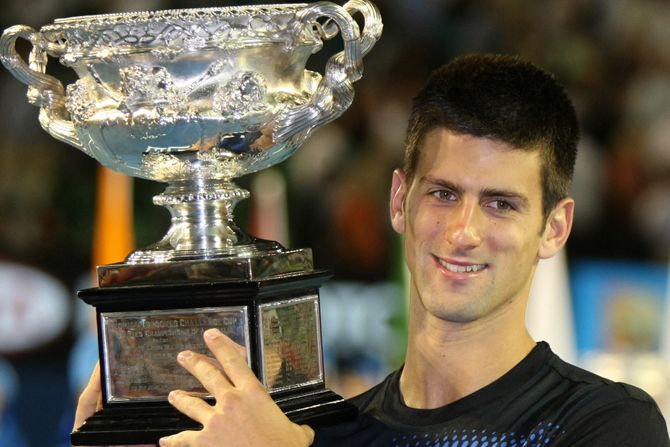 Novak Đoković, Australijan open 2008, pehar