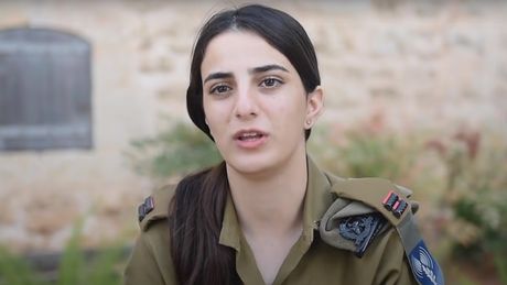 Israeli, Christian, and an IDF officer, hrišćanka u izraelskoj vojsci Israeli, Christian, and an IDF officer, hrišćanka u izraelskoj vojsci