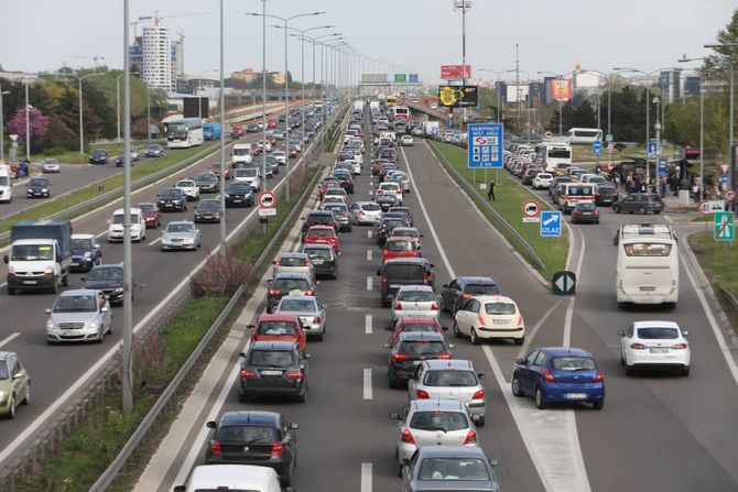 Autoput, gužva na auto-putu