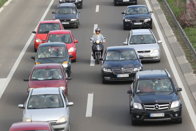 Autoput, gužva na auto-putu