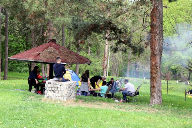 Jagodina PRVI MAJ PRAZNIK, Potok, uranak, roštilj