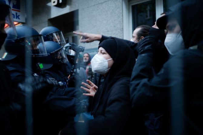 Prvi maj, protest, demonstracije, Nemačka, Berlin