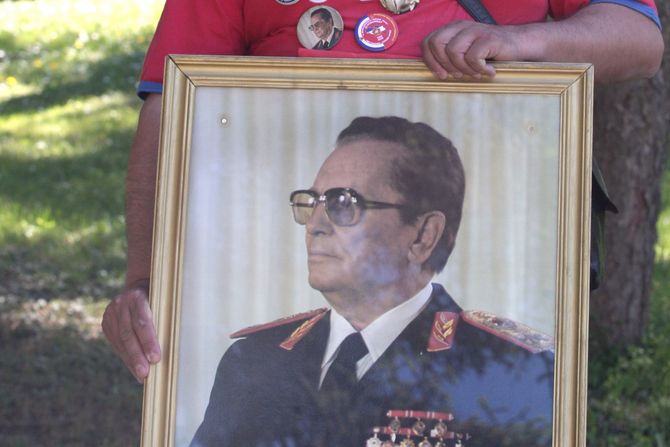 Kuća cveća, Josip Broz Tito