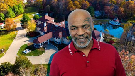 Mike Tyson, Majk Tajson, kuća, vila