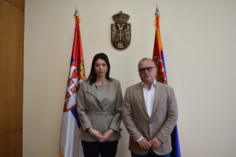 Irena Vujović i Goran Vesić