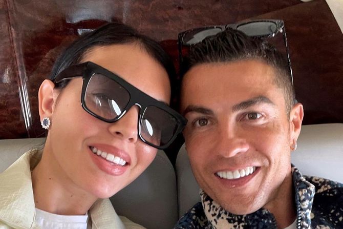 Georgina Rodriguez, Kristijano Ronaldo