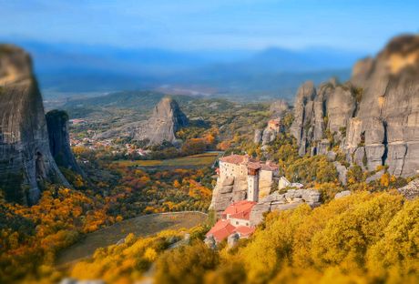 Manastiri Meteora, Grčka, manastiri, Meteori