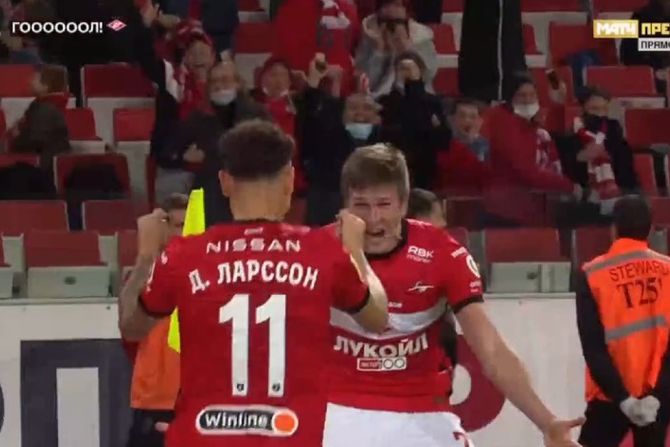 Džordan Larson, Spartak Moskva