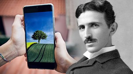 Nikola Tesla, mobilni telefon