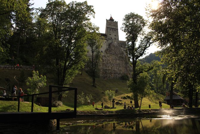 Transilvanija, Grof Drakula zamak dvorac