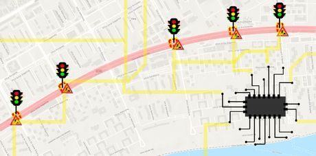 Pametni semafori radovi Pametni semafori radovi