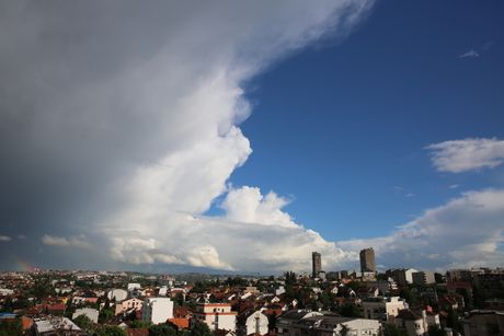 Kiša, sunce, oblaci, vremenska prognoza, Voždovac, Beograd
